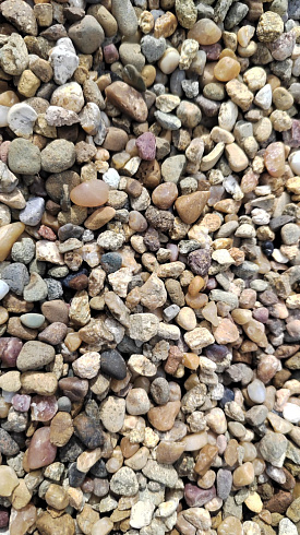 Kamenclub.ru: Галька окат (серо-желтая) фр.5-10 мм. купить  в Истре галька речная рыжий, желтый, рыжий, серо-желтый речная окатанная галька декоративная 5000 руб/т   фото КАМЕНЬ КЛУБ