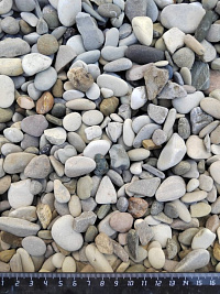 Галька черноморская фр. 10-20 мм.  купить в Истре фото Камень Клуб
