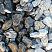 Kamenclub.ru: Щебень галтованный черный (мрамор) фр. 50-100 мм.  купить в Истре мрамор черный с белыми прожилками щебень ландшафтный мраморный 15000 руб/т   фото КАМЕНЬ КЛУБ