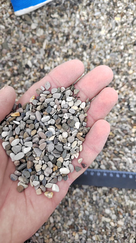 фото Галька черноморская фр. 3-5 мм. купить в Истре  в интернет-портале КАМЕНЬ КЛУБ
