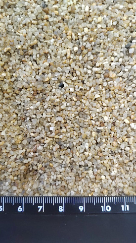 Кварцевый песок для пескоструйных работ фр. 0,8-1,6 мм.  купить в Истре фото Камень Клуб