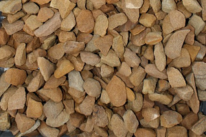 Kamenclub.ru: Щебень крошка желтый (песчаник) фр. 20-40 мм.  купить в Истре песчаник бежевый рыжий каменная крошка песчаника 9500 руб/т   фото КАМЕНЬ КЛУБ