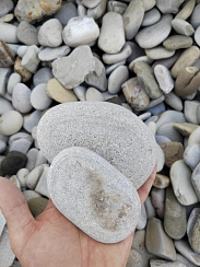 Галька черноморская фр. 50-100 мм.  купить в Истре фото Камень Клуб