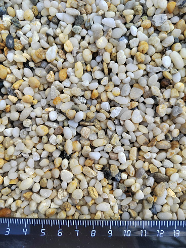 фото Галька крымская жемчужная фр. 3-5 мм. купить в Истре  в интернет-портале КАМЕНЬ КЛУБ