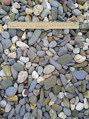 Галька Крымский берег МИКС фр. 20-40 мм.  купить в Истре фото Камень Клуб