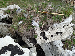 Kamenclub.ru: Выветренный известняк (степной) фр. 500-1500 мм.  купить в Истре    10000 руб/т   фото КАМЕНЬ КЛУБ