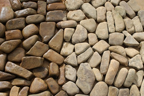 Kamenclub.ru: Песчаник брусчатка  купить в Истре    5 500 руб/т   фото КАМЕНЬ КЛУБ