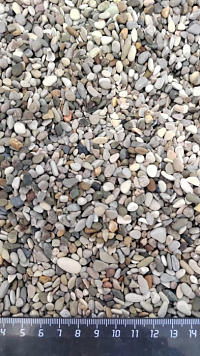 Галька черноморская фр. 3-5 мм.  купить в Истре фото Камень Клуб