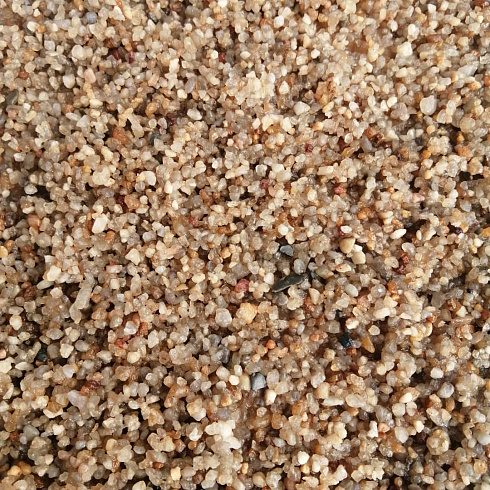 Кварцевый песок сухой фракцинированный фр. 1,6-4 мм.  купить в Истре фото Камень Клуб