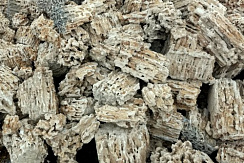 Kamenclub.ru: Крымский природный меотис фр. 100-500 мм.  купить в Истре меотис бежевый рыжий молочный желтый ракушечник 4 500 руб/т   фото КАМЕНЬ КЛУБ