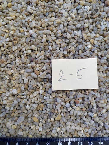 Кварцевый песок для площадок фр. 2-5 мм.  купить в Истре фото Камень Клуб