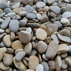 Галька каспийская фр. 3-10 мм.  купить в Истре фото Камень Клуб