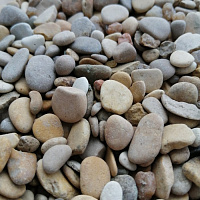 Галька каспийская фр. 3-10 мм.  купить в Истре фото Камень Клуб