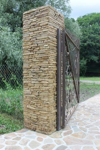 Kamenclub.ru: Песчаник (хворост) art PSG-5-06  купить в Истре    1 900 руб/кв.м   фото КАМЕНЬ КЛУБ