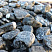 Kamenclub.ru: Щебень галтованный черный (мрамор) фр.20-40 мм.  купить в Истре мрамор черный с белыми прожилками мрамор окатанный округлый 15000 руб/т   фото КАМЕНЬ КЛУБ