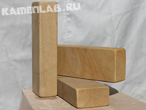 Kamenclub.ru: Бордюр садовый (песчаник) art PSG-B-01  купить в Истре    500 руб за 1 мп   фото КАМЕНЬ КЛУБ